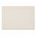 Grand tapis de bain en coton écru 60x90 cm