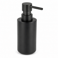 Distributeur de savon noir en inox 300 ml