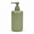 Distributeur de savon en grès vert sauge 450 ml